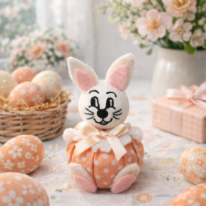 Kézműves húsvéti nyuszi dekoráció - Kép 5