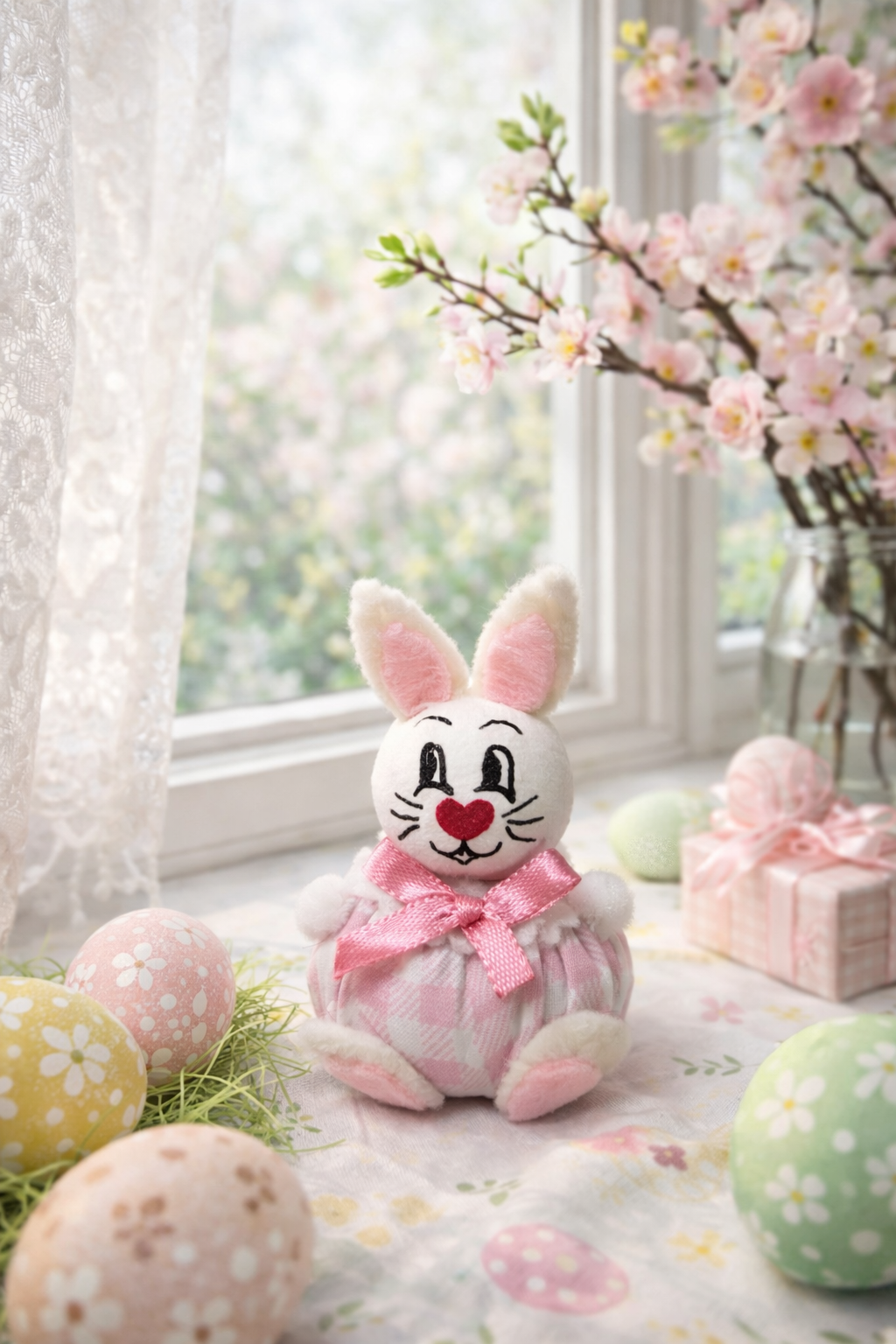 Kézműves húsvéti nyuszi dekoráció - Kép 2