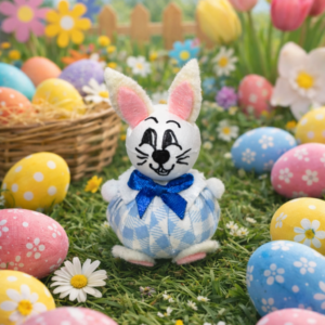 Kézműves húsvéti nyuszi dekoráció - Kép 6