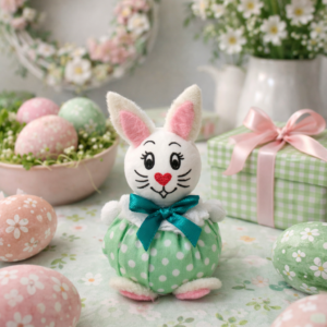 Kézműves húsvéti nyuszi dekoráció - Kép 4