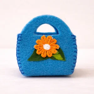 Filc táska húsvéti tojástartó