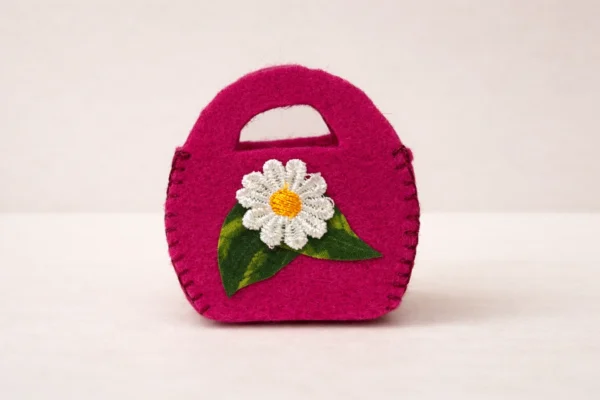 Filc táska húsvéti tojástartó