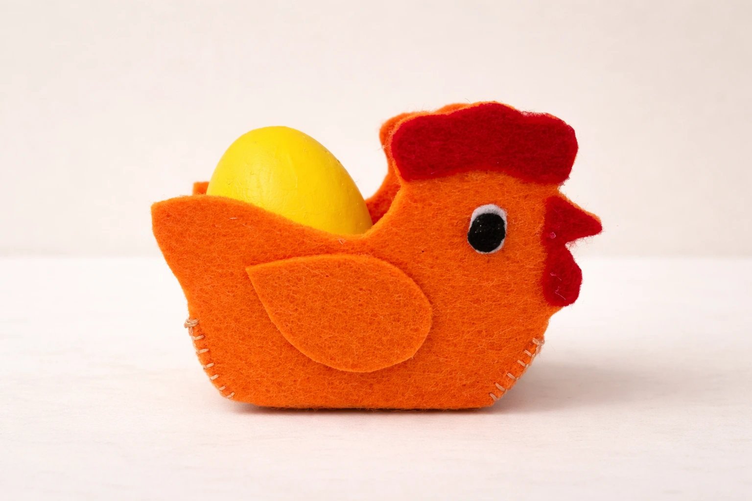 Filc csibe húsvéti tojástartó - Kép 1