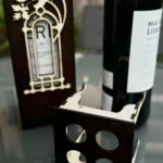 Fa bortartó doboz normál 750 ml-es borosüveghez